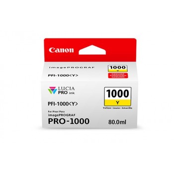 Canon PFI-1000 Y Amarillo 0549C001