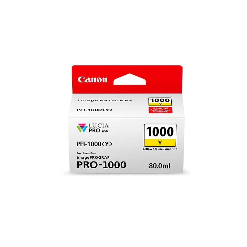 Canon PFI-1000 Y Amarillo 0549C001