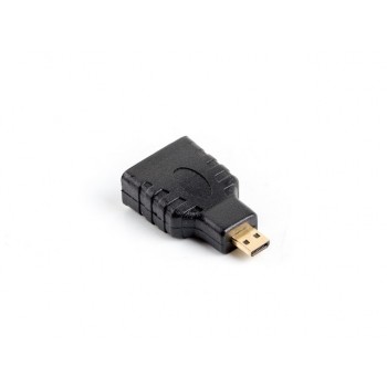 Lanberg AD-0015-BK HDMI-A Buchse auf HDMI Micro-D 