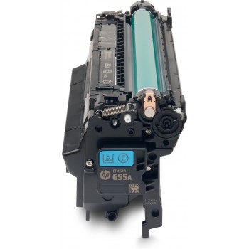 Cartucho de tóner Original LaserJet 655A cian CF451A