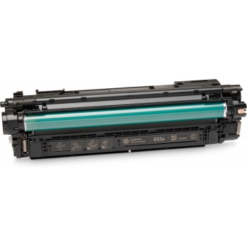 Cartucho de tóner Original LaserJet 655A cian CF451A
