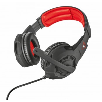 AURICULARES CON MICROFONO TRUST GAMING GXT 310 - SONIDO POTENTE - ALMOHADILLAS PARA LAS OREJAS - CAB 21187