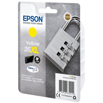 Singlepack Yellow 35XL DURABrite Ultra Ink C13T35944010