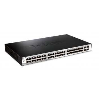 D-Link DGS-1210-52 48 puertos RJ-45 10 100 1000Mbps Negro DGS-1210-52