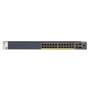 Netgear M4300-28G-PoE+ 26 puertos RJ-45 Negro GSM4328PB-100NES