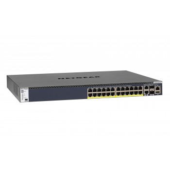 Netgear M4300-28G-PoE+ 26 puertos RJ-45 Negro GSM4328PB-100NES