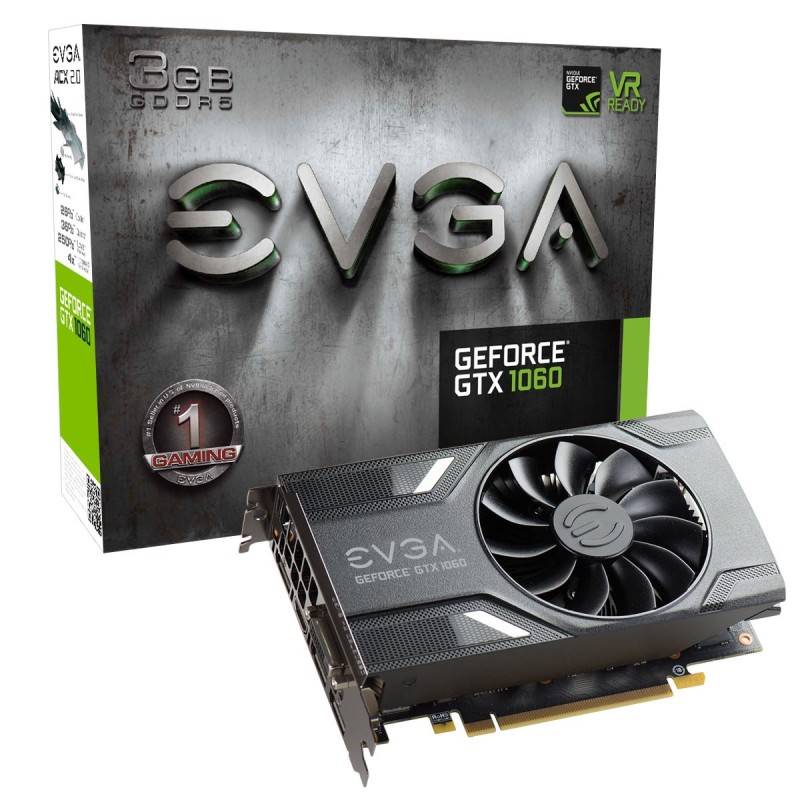 EVGA GeForce GTX 1060 3 GB 03G-P4-6160-KR