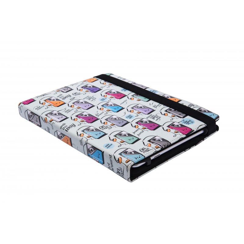 SilverHT Funda Universal 9-10.1`` estampada 80s Cassette (Hasta agotar existencias) 19377