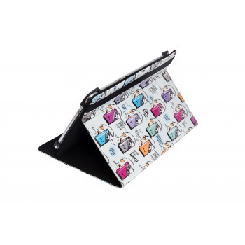 SilverHT Funda Universal 9-10.1`` estampada 80s Cassette (Hasta agotar existencias) 19377