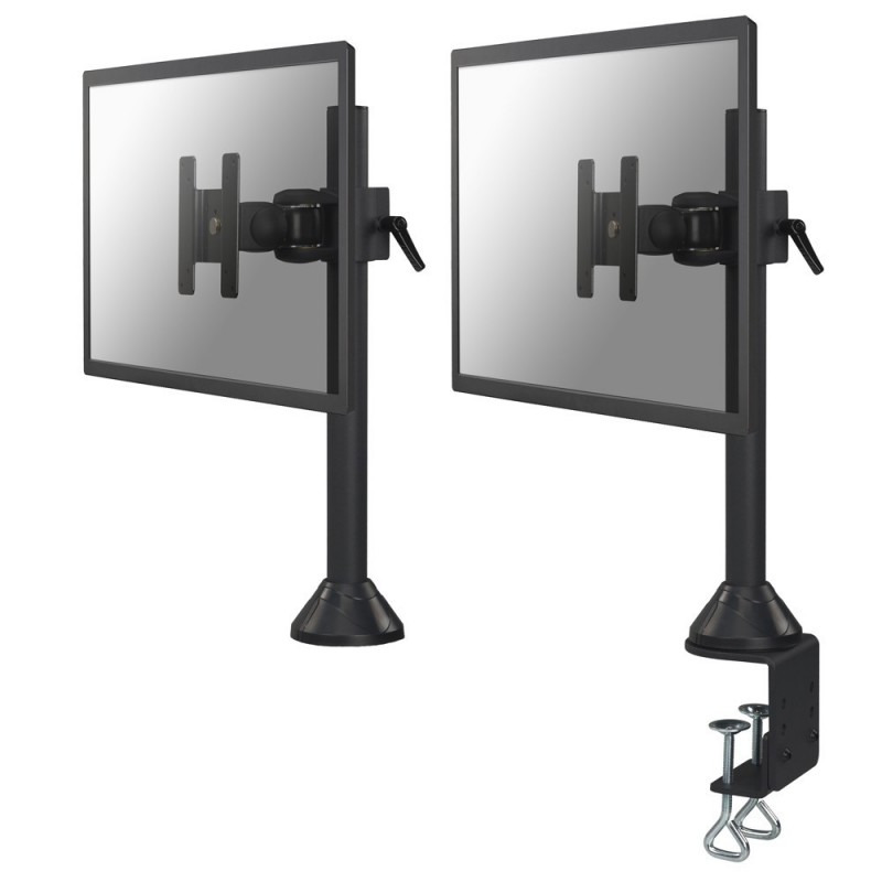 Newstar FPMA-D965, 12 kg, 25,4 cm (10"), 76,2 cm (30"), 100 x 100 mm, Ajustes de altura, Negro
