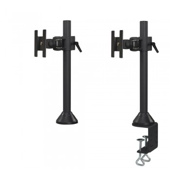 Newstar FPMA-D965, 12 kg, 25,4 cm (10"), 76,2 cm (30"), 100 x 100 mm, Ajustes de altura, Negro