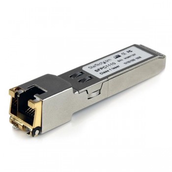StarTech.com Módulo Transceptor de Fibra Óptica SFP Gigabit Compatible Cisco Mini GBIC - Con Diagnós SFPC1110