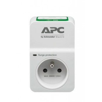 APC PM1WU2-FR limitador de tensión 1 salidas AC 230 V Blanco