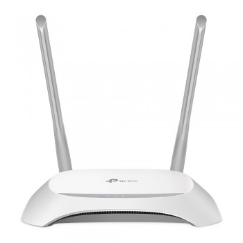 TP-LINK TL-WR840N cableado 4 puertos RJ-45 10,100 Gris, Blanco TL-WR840N