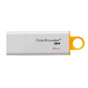 Kingston Technology DataTraveler 8GB USB 3.0 (3.1 Gen 1) Tipo A Blanco, Amarillo DTIG4 8GB