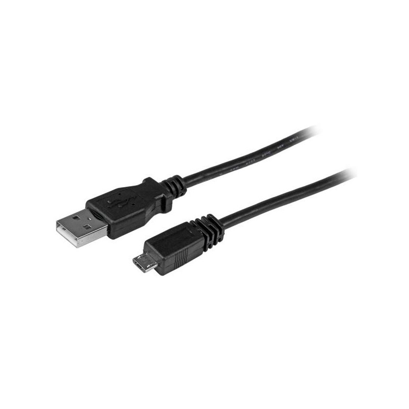 StarTech.com Cable de 91cm MicroUSB B a USB A de Carga y Datos para Teléfono Móvil y Smartphone USB  UUSBHAUB3