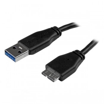 StarTech.com Cable micro USB 3.0 delgado de 15cm,  USB3AUB15CMS