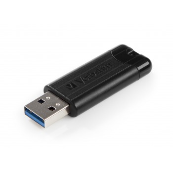Verbatim PinStripe, 32 GB, USB tipo A, 3.0 (3.1 Gen 1), Deslizar, 7 g, Negro 49317