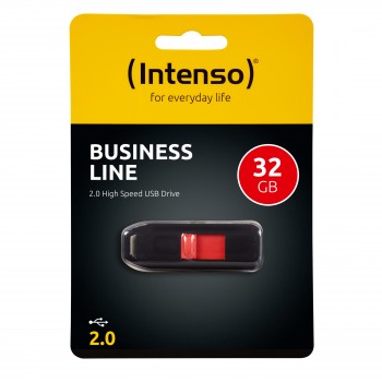 Intenso 32GB USB2.0 32GB USB 2.0 Tipo A Negro, Rojo 3511480