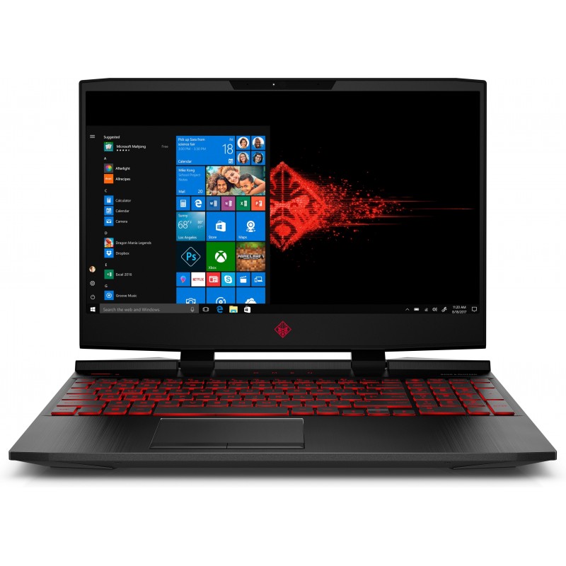 HP 15-dc0013ns Negro Portátil 39,6 cm (15.6") 1920 x 1080 Pixeles 2,20 GHz 8ª generación de procesa 3ZU77EA