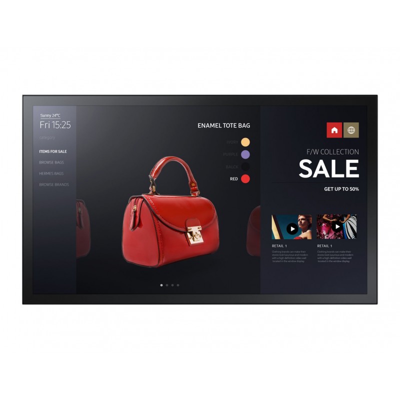 Samsung LH43PMFXTBC, 109,2 cm (43"), LED, 1920 x 1080 Pixeles, 400 cd   m², Full HD, 8 ms LH43PMFXTBC EN
