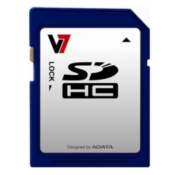 V7 16GB SDHC Class 10 memoria flash Clase 10 VASDH16GCL10R-2N