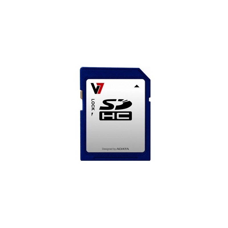 V7 16GB SDHC Class 10 memoria flash Clase 10 VASDH16GCL10R-2N