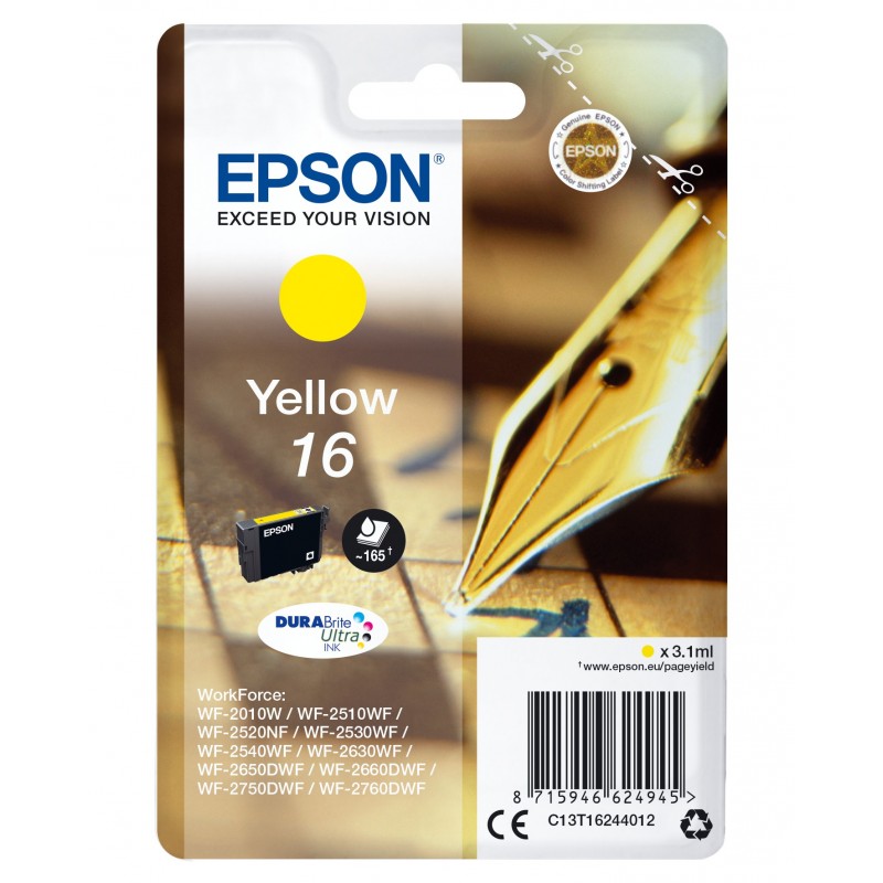 Epson T1624 Amarillo C13T16244012