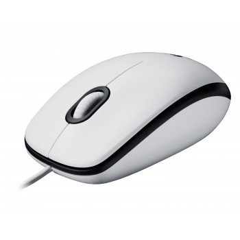 Logitech M100 Óptico 1000 DPI Blanco 910-005004