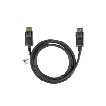 Lanberg CA de dpdp de 10cc de 0018 de BK DisplayPort 1.1 a (19pol) a conector DisplayPort macho (19p CA-DPDP-10CC-0018-BK