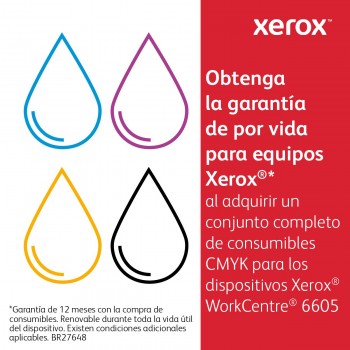 Cartuchos de tóner original Xerox para WorkCentre 6605, Phaser 6600 cian alta capacidad 106R02229