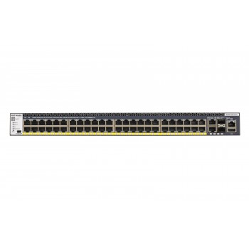 Netgear M4300-52G-PoE+ 1000W PSU 50 puertos RJ-45 Negro GSM4352PB-100NES