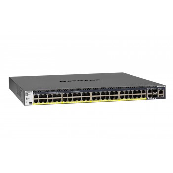 Netgear M4300-52G-PoE+ 1000W PSU 50 puertos RJ-45 Negro GSM4352PB-100NES