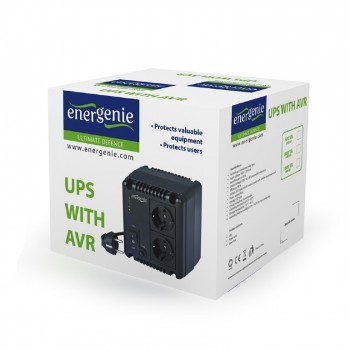 EnerGenie EG-AVR-1001, 140-270, 480 W, 50 Hz, 98%, Interior, Universal