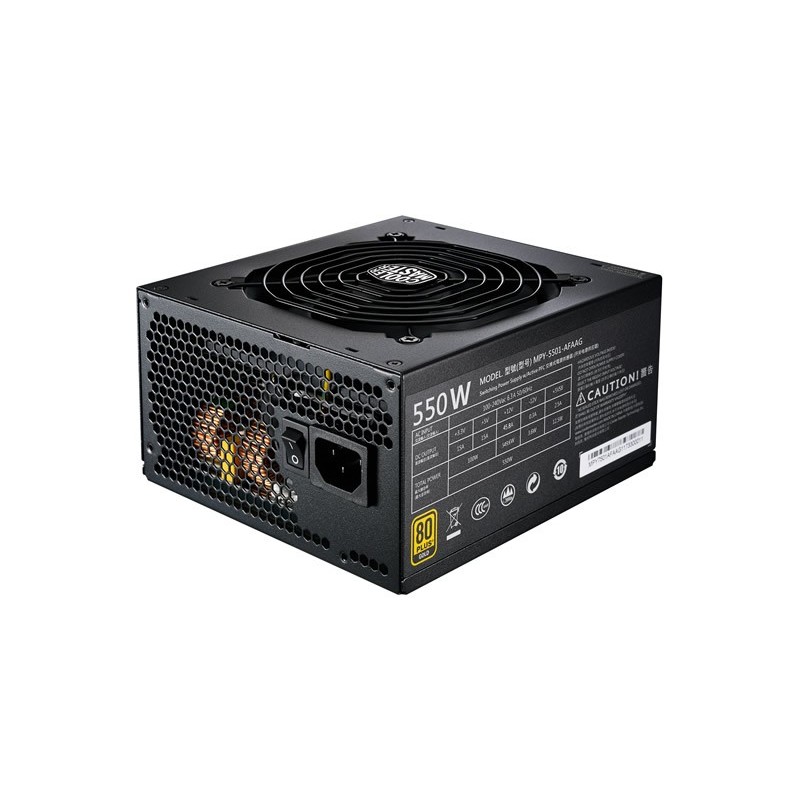 COOLER MASTER MWE Gold 550 - 550 W - 80 PLUS Gold MPY-5501-AFAAG-EU