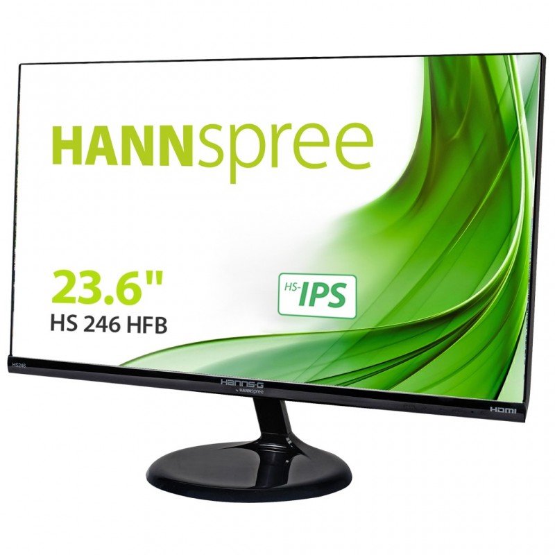 Hannspree Hanns.G - 23.6 - Full HD - HS-IPS - 7 ms - Negro - HS246HFB