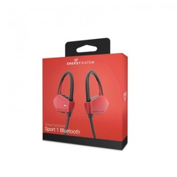 ENERGY EARPHONES SPORT 1 BLTH RED ENE42775