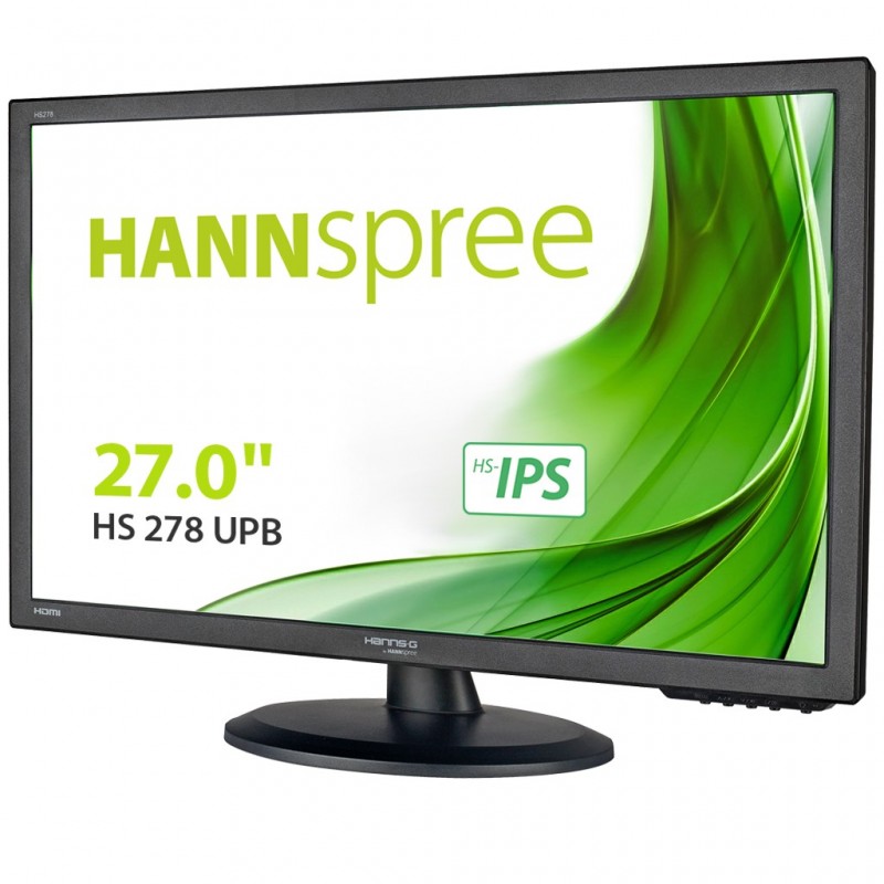 Hannspree - 27 - Full HD - LCD - 5 ms - Negro - GHS278UPB
