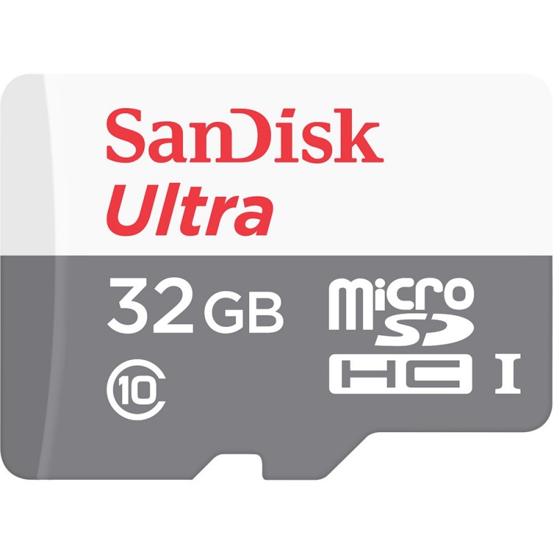 Ultra MicroSDHC 32GB UHS-I + SD Adapter SDSQUNS-032G-GN3MA