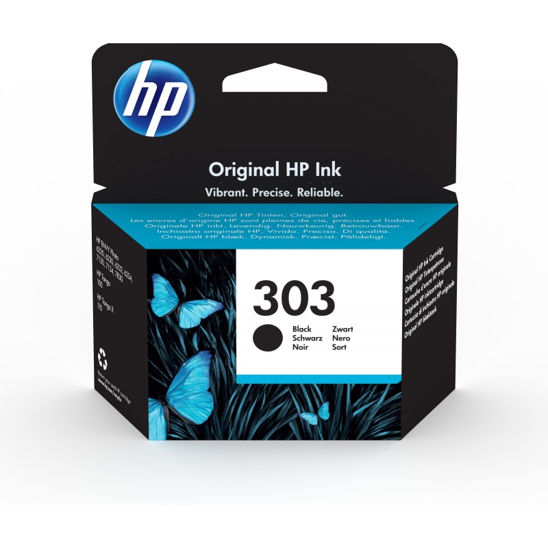 Cartucho de tinta original HP 303 Negro T6N02AE