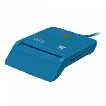LECTOR TARJETA CHIP DNIE USB WOXTER AZUL TR3.0 PE26-146