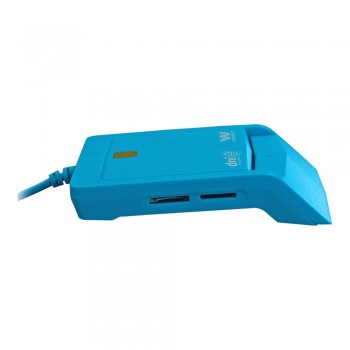 LECTOR TARJETA CHIP DNIE USB WOXTER AZUL TR3.0 PE26-146