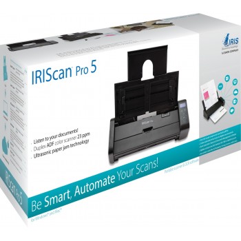 I.R.I.S. IRIScan Pro 5, 216 x 356 mm, 600 x 600 DPI, 24 bit, 23 ppm, 17 ppm, 46 ipm 459035