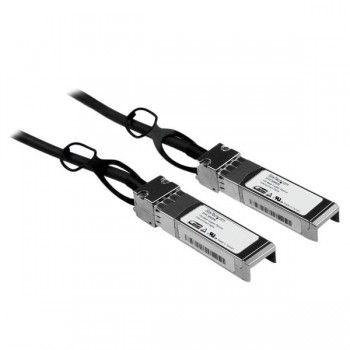 StarTech.com Cable 5m de Red Twinax Pasivo Cobre SFP+ 10 Gigabit Ethernet Direct Attach Conexión Dir SFPCMM5M