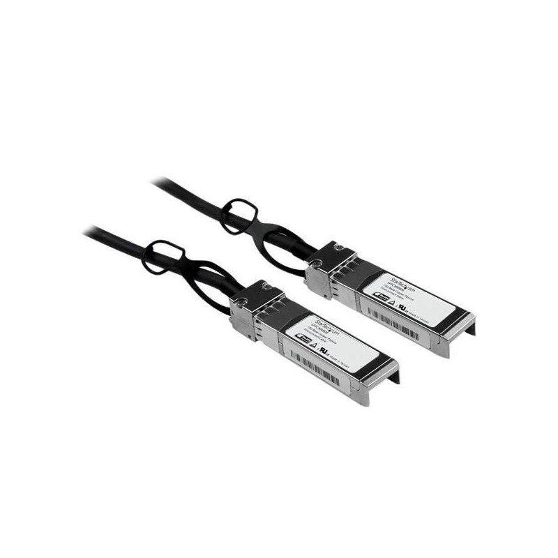 StarTech.com Cable 5m de Red Twinax Pasivo Cobre SFP+ 10 Gigabit Ethernet Direct Attach Conexión Dir SFPCMM5M