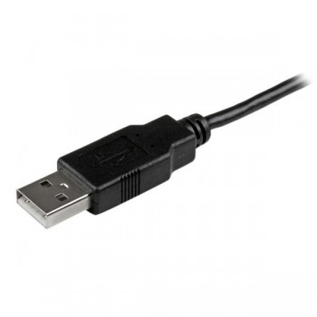 StarTech.com Cable Micro USB de 1m, USB A, Micro-USB B, Macho Macho, Níquel, Negro, PVC USBAUB1MBK