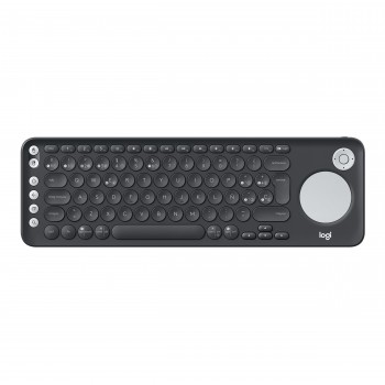 Logitech K600 TV Wireless Negro, Plata 920-008833