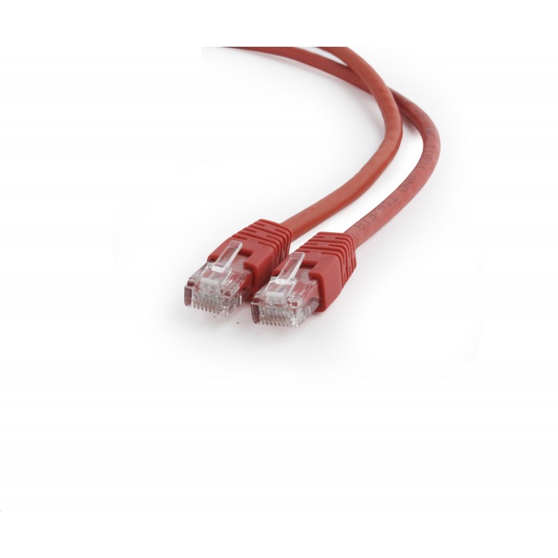 Gembird PP6U-3M R, 3 m, Cat6, U UTP (UTP), RJ-45, 