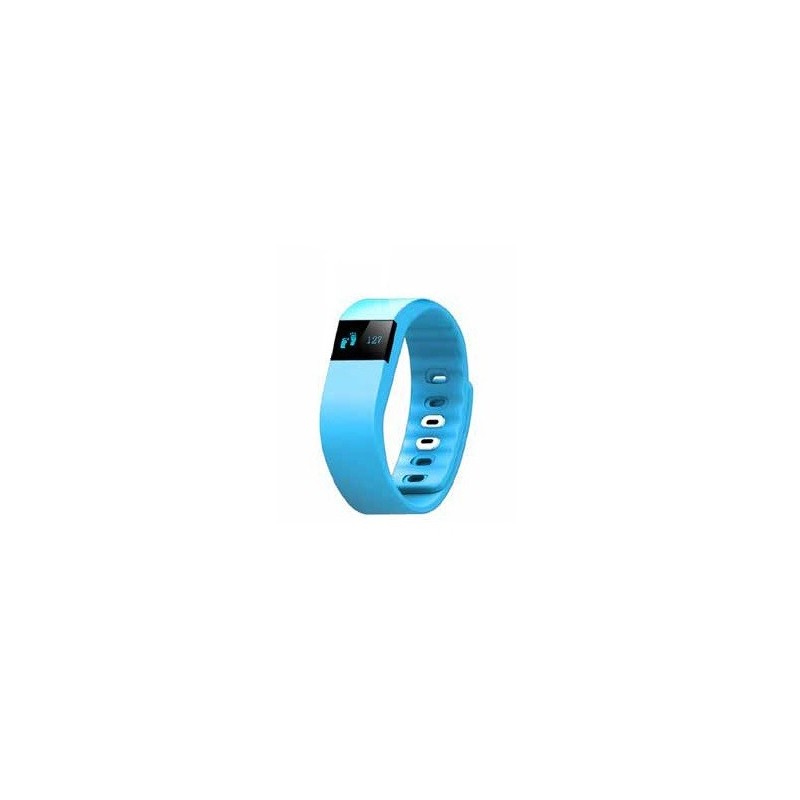 Pulsera cuantificadora BILLOW XSB60LB Azul - PANTALLA 1.2CM - Resistente humedad
