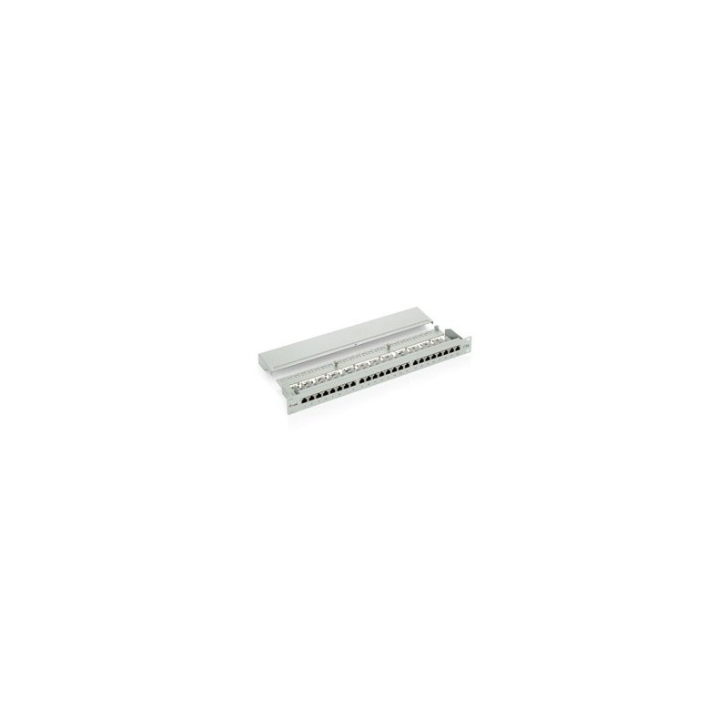 PATCH PANEL 16 PUERTOS CATEGORIA 5e APANTALLADO (RAL7035) 327316